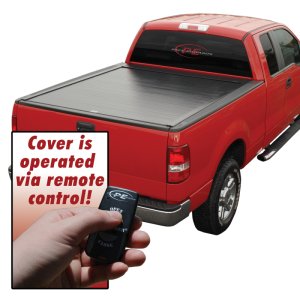GMC Sonoma Retractable Bed Cover - Pace Edwards - Electric w/ Explorer Rails - Matte Black - `94-`03